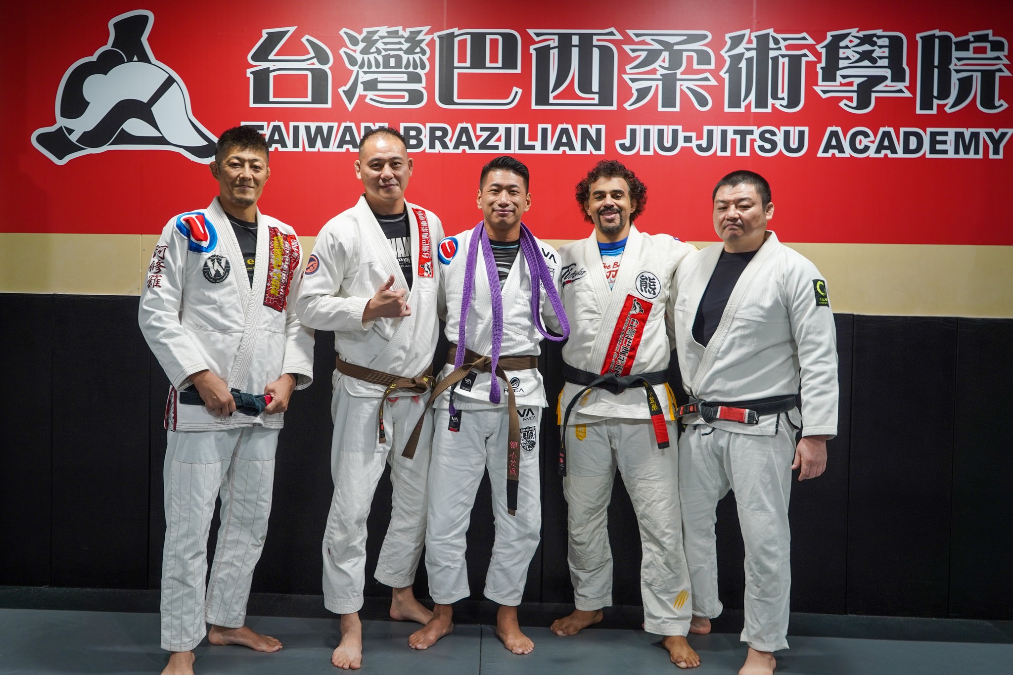 Taiwan BJJ instructors
